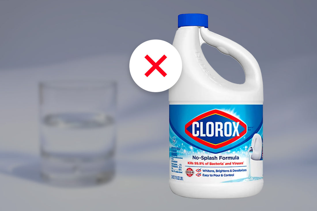 Why You Shouldn't Use Bleach as a Treatment