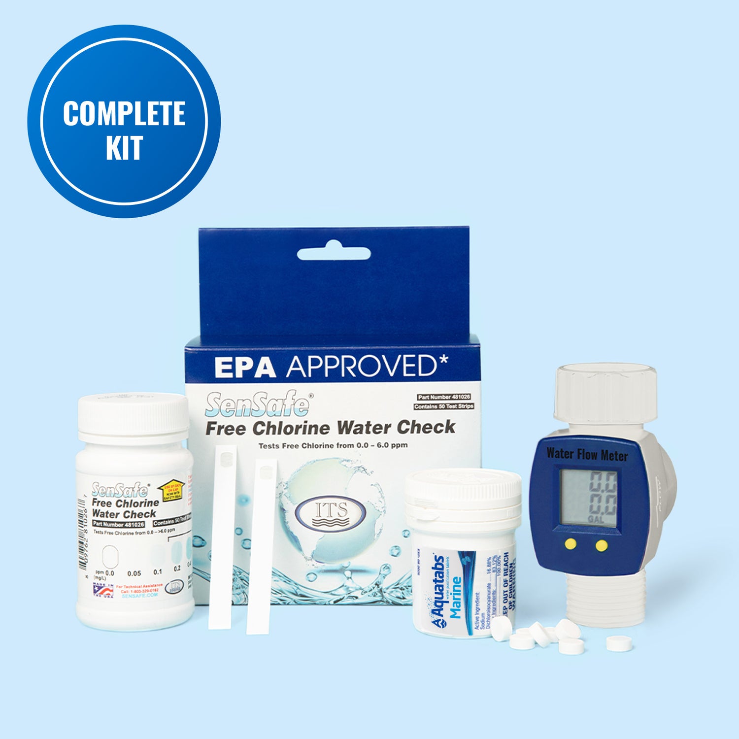 Aquamarine Water Solutions Complete Kit